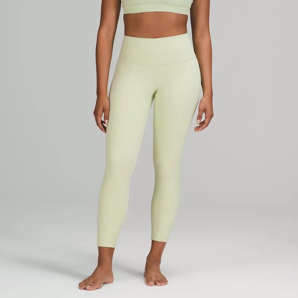 lululemon athletica Pants - Wunder Under High-Rise Tight 25" Full-On Luxtreme Leggings Creamy Mint 4 NWT